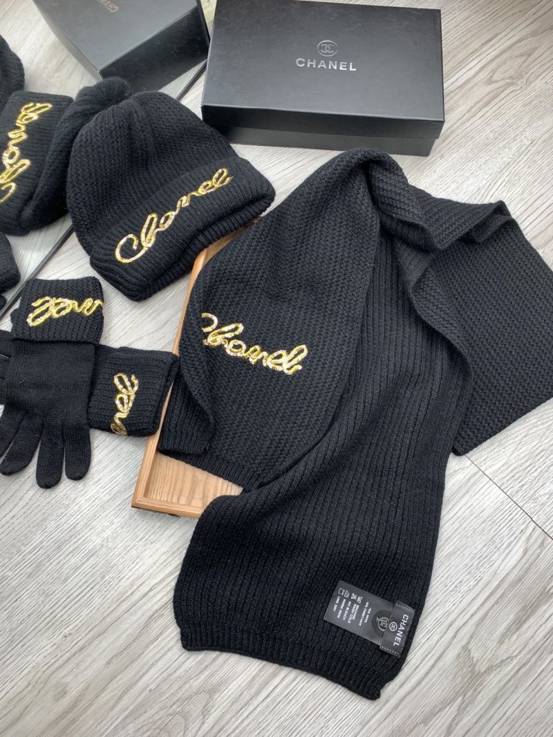 Chanel Caps Scarfs